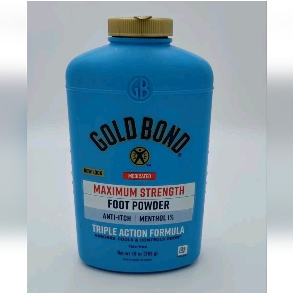 GOLD BOND MAXIMUM STRENGTH MEDICATED FOOT POWDER, 10OZ